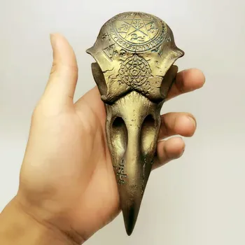 3D varna dievas kaukolė silikono formos 