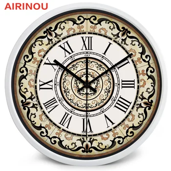 Airinou Royalty Romos Sieninis Laikrodis Modernus Dizainas Klasikinis Sieninis Laikrodis Miegamojo Kambarį Dekoratyvinių Laikrodis
