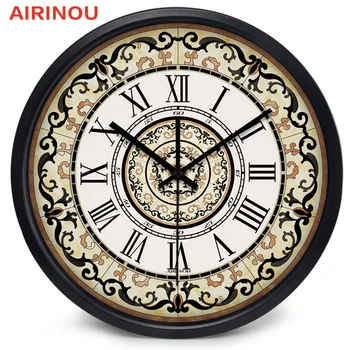 Airinou Royalty Romos Sieninis Laikrodis Modernus Dizainas Klasikinis Sieninis Laikrodis Miegamojo Kambarį Dekoratyvinių Laikrodis