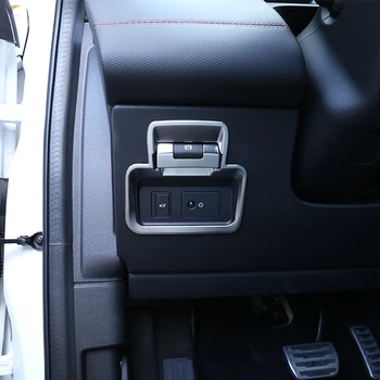 ABS Anglies Pluošto Land Rover Range Rover Evoque L551 2019 2020 Elektroninių Rankinio Stabdžio P Failą Dekoratyvinis Dangtelis Automobilių Reikmenys