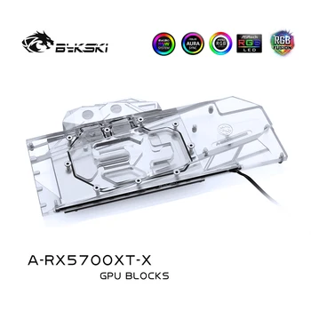 Bykski A-RX5700XT-X, Pilnas draudimas Grafika Kortelės Vandens Aušinimo Bloką, AMD Įkūrėjas Edition Radeon RX 5700 XT/ RX 5700