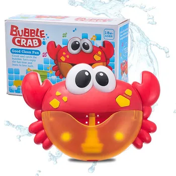 Burbulas Mašina Krabų Varlė Muzikos Vaikai Juokinga Vonios Žaislas Vonioje Muilo Mašina Automatinė Burbulas Maker 