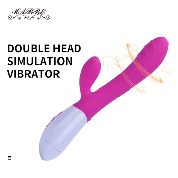 40 Greičio Sekso Žaislai Moteris Vibratorius G Spot Dildo Dviguba Vibracija Moterų Makšties Klitorio Silikoninis Vandeniui Suaugusiųjų Sekso Produktus