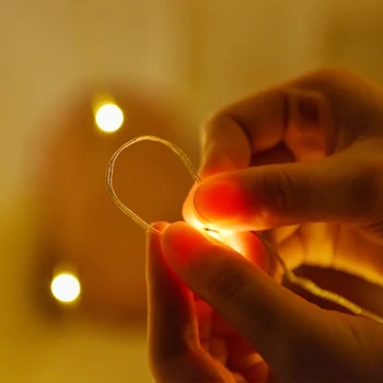 LED Varveklis String Žiburiai Kalėdų Pasakų Žibintai Girliandą Lauko Namo Vestuvių/Šalis/Užuolaidos/Sodo Puošmena