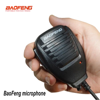 Naujas baofeng nešiojamą Radijo mikrofonas Walkie Talkie mikrofonas Baofeng Garsiakalbis Mic UV-5R UV-5RA UV-5RE UV-3R UV-82 UV-8D