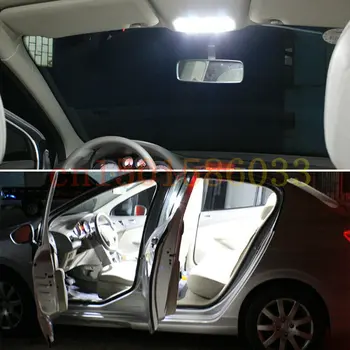 LED Vidaus Apšvietimas Toyota RAV4 2013 8Pcs/Daug Xenon White Premium Paketą Rinkinys