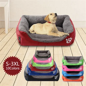 S-XXXL Dydžio, mažas vidutinis didelis, Minkštas šuo lova, produktų, daiktų, kačių lovoje, vandeniui atsparus mažylis reikmenys reikmenys kilimėlis pet lova 9 spalvos