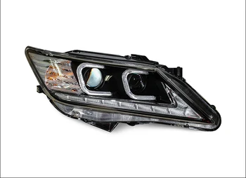 Automobilių Stiliaus Žibintas Atveju Toyota Camry V50 Žibintai 2012 2013 LED Žibintai DRL H7 HID Xenon Mažai Šviesos bi-xenon objektyvas