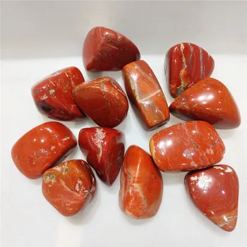 Red jasper kvarco kristalo krito akmens reiki healing natūralaus akmens ir mineralinės medžiagos, namų, sodo puošmena parduoti 100g
