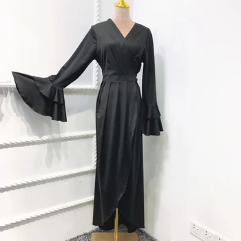 Chalatas De Soiree Femme 2021 Abaja Dubajus Turkijos Musulmonų Mados Suknelė Abayas Islamas Drabužių Ilgos Suknelės Moterims Musulman De Režimas
