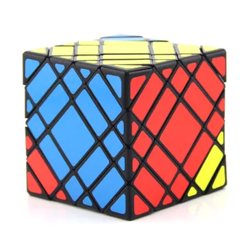 MF8 Elite 4 Sluoksnis Iškreiptas Magic Cube Skewbed Profesinės Greičio Įspūdį Twisty Smegenų Kibinimas Švietimo Žaislai Vaikams