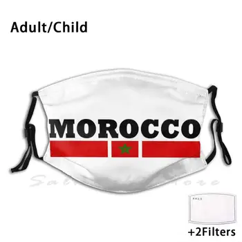Kaukė Marokas - Cool Marokas Vėliavos Milaino Širdies Įstaiga Statybininkas Aš Myliu Myliu Maroką Maroc Kietas Aušintuvas Naujas 2020 2021 Marakešas