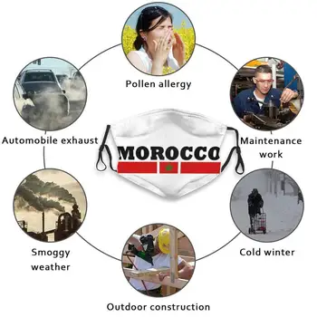 Kaukė Marokas - Cool Marokas Vėliavos Milaino Širdies Įstaiga Statybininkas Aš Myliu Myliu Maroką Maroc Kietas Aušintuvas Naujas 2020 2021 Marakešas