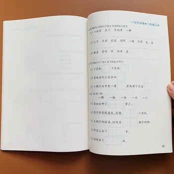 4 Knygos Pirmos klasės Kinijos Vadovėlių Skaityti Pinyin Parašyti Žodžiai Parašyti Sakinių Teksto Turinio Skaitymo Libros Livros