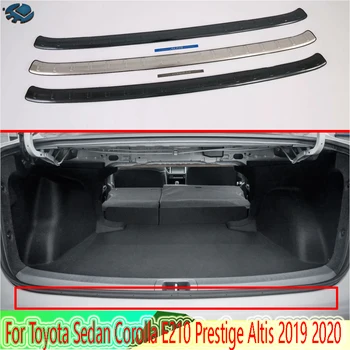 Toyota Corolla Sedanas E210 Prestige Altis 2019 2020 galinio buferio apsaugos palangės ne skrynios dekoratyvinės plokštės pedalas