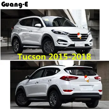 Automobilių Stick Nerūdijančio Plieno Priekiniai Rūko Galva Ne Slydimo Slydimo Jungiklio Mygtuką Apdaila Lempa Hyundai Tucson 2016 2017 2018