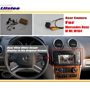 Automobilį Atbuline Kamera Skirta Mercedes Benz M ML Klasės W164 ML450 ML300 ML350 2013 Priedai Originalus Ekranas Suderinamas Galinio vaizdo KAMERA