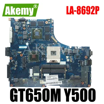 QIQY6 LA-8692P Nešiojamojo kompiuterio motininė plokštė Lenovo IdeaPad Y500 originalus mainboard GT650M