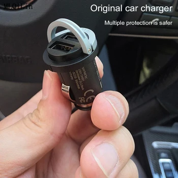 Automobilių Originalus USB Kroviklis Skirtas BMW Universalus f10 f15 f16 f25 f26 e90 f30 yra f01 g30 g50 Greitas USB Dual Cigarečių Degiklio Adapterio