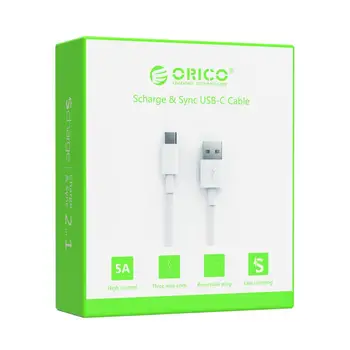 ORICO AC5 USB C Tipo Kabelis 5A Max Įkrovimo Kabelis, USB2.0 Kabeliu Xiaomi 