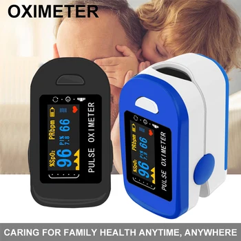 Aukštos Kokybės Nešiojamų Oximeter Piršto Įrašą Kraujo Deguonies Stebėti Impulsų dažnis, Deguonies Oximeter be Baterijos Vyrams, Moterims, Vaikams