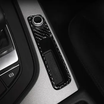 Anglies Pluošto Volume Padarinių Rėmo Apdaila Padengti Apdaila Audi A4 B9 2017-2019 LHD Automobilio Interjero Priedai