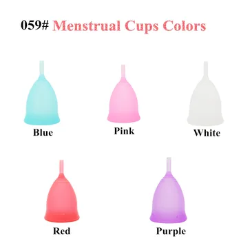 100 Vnt./daug moterų Higienos Menstruacijų Puodeliai Medicininės kokybės Silikono Copa Menstruacijų Lady Cup Daugkartinio naudojimo Moterų Taurės Laikotarpis