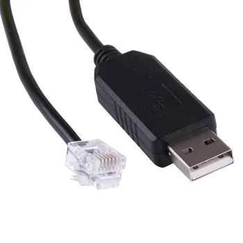 USB RS232 iki RJ11 FTDI Serijos Konverteris Programavimo Kabelis Keyence PLC Prijungti KOMPIUTERĮ Komunikacijos
