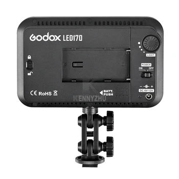 Godox LED170 Vaizdo Šviesos 170 LED Lempos, Studijos Apšvietimas 2700LM 5500-6500K Tolygus Ryškumo vaizdo Kamera DV Canon Nikon