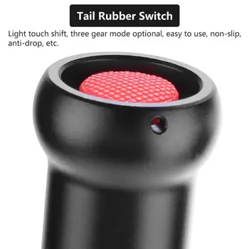 Beisbolo Lazda LED Žibintuvėlis T6 Multi-funkcija Saugumo 450 Liumenų Mace Sunku Nešiojamą savigynos Baterija Žibintuvėlis Šviesos