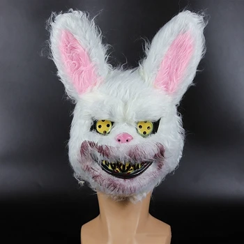 Helovinas gyvūnų kaukė Teroristų Visą Veidą Suaugusiųjų kaukė triušis meškiukas pliušinis žaislas Klaidingą žaislas Siaubo žaislas Atostogų šalių Rekvizitai