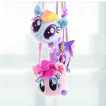 Mano mažai pony Naujas ponis, bao li vaikų rankinėje 2019 pliušinis kuprinė animacinių filmų cute lėlės kryžius body bag mergina žaislai