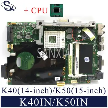 KEFU K40IN Nešiojamojo kompiuterio motininė plokštė, skirta ASUS K50IN K50AB K40AB X8AIN X5DIN K40IP K50IP originalus plokštės GeForce-G102M
