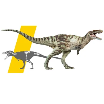 Naujas PNSO A-Shu, Kad Qianzhousaurus Dragon Dinozaurų Klasikinis Žaislai Berniukams Priešistorinio Senovės Gyvūnų Modelio Kilnojamojo Žandikaulio