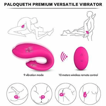 G-Taško Vibratoriai Klitorio Spenelių Analinis Makšties Vibratorius Su 9 Vibracijas Nuotolinio Valdymo Suaugusiųjų Sekso Žaislai Porų Dual Varikliai