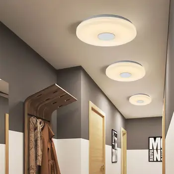 Apšvietimas LED Lubų Šviesos Turas Miegamojo Kambarį Tyrimą, Koridorių Apšvietimas, Modernios Sutartis Stilius