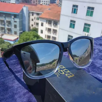 Klasikinis mados aukštos kokybės gradientas, akiniai nuo saulės, poliarizuoti vyrų vairavimo sporto ponios akinius Oculos De Sol žalia mėlyna objektyvai