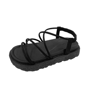Moterų batai vasaros patogūs ir madingi sandalai putos padas neslidus Dėvėti, atsparus storio vienintelis shoehy