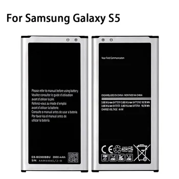 Baterijos Samsung Galaxy S5 S6 S7 S8 S4 S3 Didelės Talpos Bateria Pakeitimo Batterie Su Įrankiu Lipdukas Nulinio Ciklo