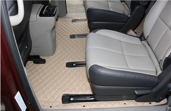 Aukščiausios kokybės! Custom specialių automobilių kilimėliai + bagažo skyriaus kilimėlis KIA Sedona 7 8 sėdimos vietos 2019 vandeniui automobilių kilimų Sedona 2018-