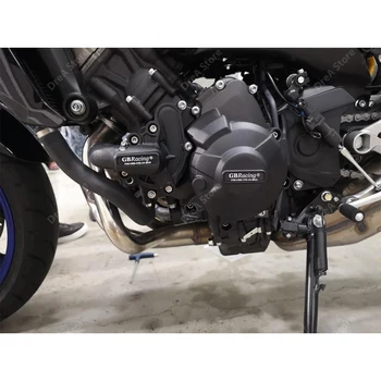 Variklio gaubtas, Apsauga Atveju Atveju Motociklų GB Lenktynių YAMAHA MT09 FZ09 XSR900 BANDOMŲJŲ SCRAMBLER Apsaugos Dangtelis Buferio