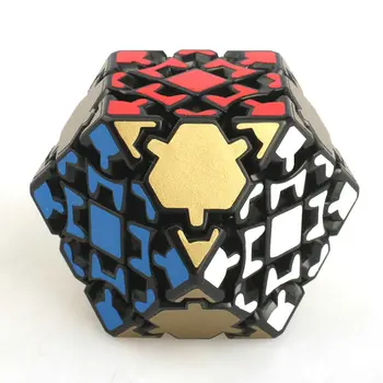 LanLan Pavarų Tetradecahedral Magic Cube 14 Veidus Neo Greičio Įspūdį Antistress Erzinti Švietimo Žaislai Vaikams