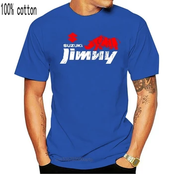 Print T-Shirt Mens Trumpas NEWI SUZUK KATANA JIMNY T-SHIRT Klasikinis Japonų Automobilių Gerbėjai MOTORINIŲ SPORTER T-SHIRT O-Kaklo Hipster T-shirts