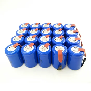 NI-CD 1.2 V, 2200mAh skaičius 4/5 SubC Sub 4/5SC Įkrovimo Baterija (akumuliatorius Tab Žaislas Automobilis Batteria 20 Vienetų Įtraukti