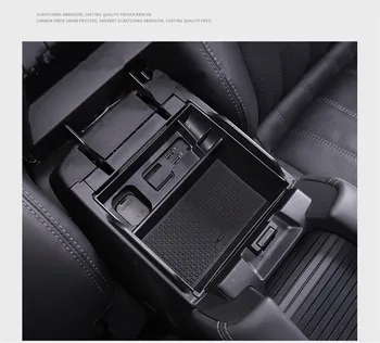Automobilių porankiu dėžutės saugojimo Mazda 6 Atenza 2019 2020 Priedai Organizatorius Konsolė Dėklas dėžutė juoda