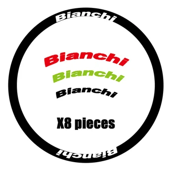 Bianchi Varantys Lipdukai Road bike/bicyle už ratlankio Tinka 30/40/50/60mm 700C stabdymo Kelio dviračiu dviejų ratų lipdukai Nemokamas pristatymas