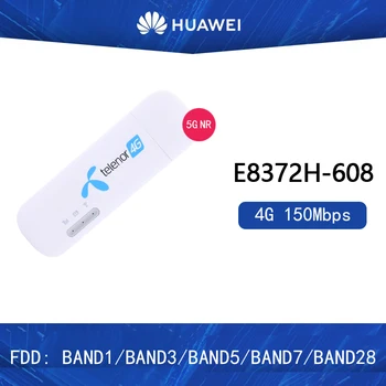 Atrakinta Huawei E8372h-608 e8372h-320 Wingle LTE Universalus 4G USB MODEMAS WIFI Mobile Support 10 Wifi Vartotojai