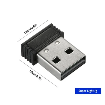 Karšto Parduoti Nešiojamų Dviračių Dongle USB Adapteris Dviračio Kompiuteris Treneris Dviračių ANT+ USB Adapteris Professinal