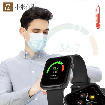 Smart Watch Band Kūno Temperatūrai Matuoti Sporto Žiūrėti Moterų, Vyrų Širdies Ritmo Monitorius Kraujo Spaudimas Vandeniui Smartwatch