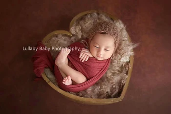 Kūdikių Lova Fotografijos Kūdikio Lovelę Kūdikiui Širdies formos Medinių Konteinerių fotostudijos Fotografijos Prop Kelia Rekvizitai